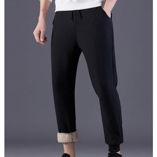 Sports Terrific Warm Casual Thick Pants Casual Thick Pants Fit for Home