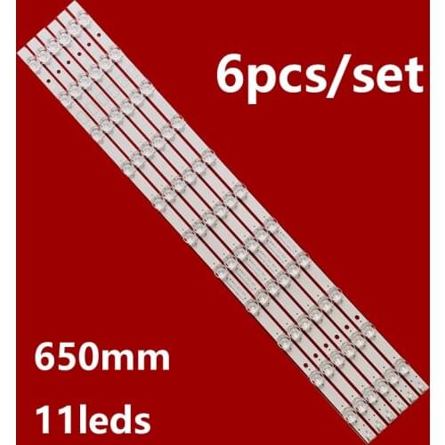 Led backlight strip for chang hong 65D2P light strip CHDMT65LB22-LED3030V0.6 JL.D650B1330-002BS-M