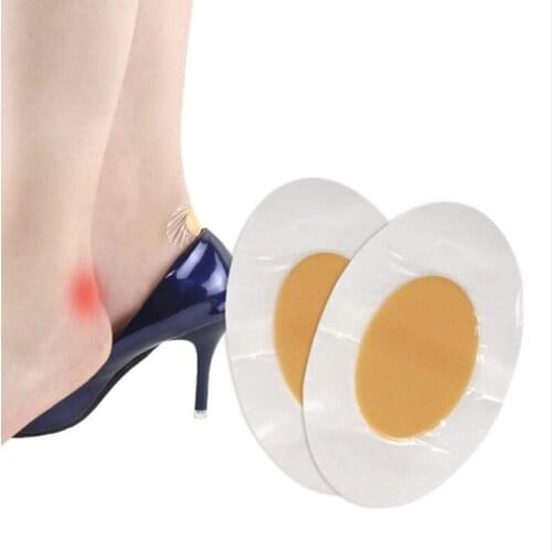 1 Pair Self-adhesive Non-slip Foot Patch Heel Sticker Female Wear-resistant Heel Stickers Blisters