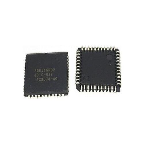 10pcs/lot SST89E516RD2-40-C-NJE 89E516RD2 PLCC-44
