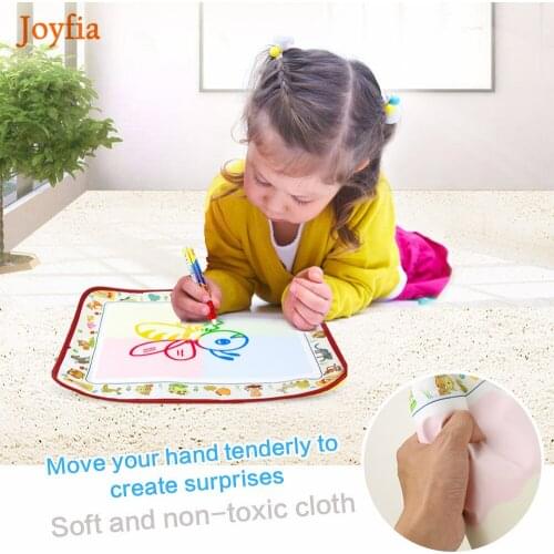 38.5*29cm Magic Water Doodle Mats & Pen Water Paint Learning Coloring Mat Drawing Rug Children Gift Educational Toys For Kids