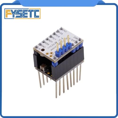 5X TMC2130 V1.1 For SPI Function Stepstick Stepper Motor Driver With Heat Sink 5PCS Step Stick Protector VS TMC2130 V1.0