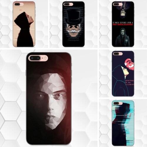 American USA TV Mr Robot For Xiaomi Mi Mix Max Note 2 2S 3 5X 6 8 SE A1 Play F1 Soft Skin Paintin