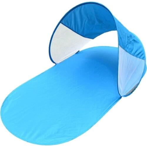 Automatic Beach Tent Multi-Function Beach Mat Outdoor Single Folding Tent Portable Summer Sea Sun Shelters For Beach