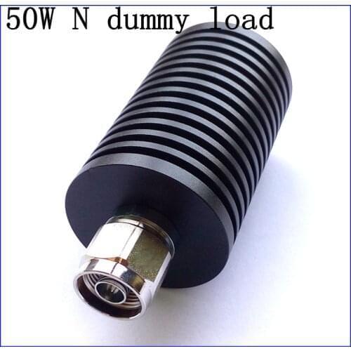 Free shipping 50W N male connector rf dummy load, RF Termination Load ,50 ohm, DC - 6GHz