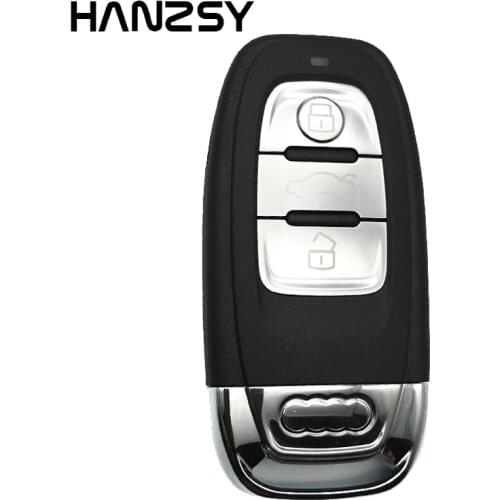 3 Buttons Smart Key shell For Audi A4l A3 A4 A5 A6 A8 Quattro Q5 Q7 A6 A8 Replacement Car Remote Key Case Fob