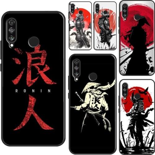Samurai Warrior For Huawei P30 P40 Lite P20 Pro Nova 5T P Smart 2021 Case For Honor 10X Lite 10i 8X 9X