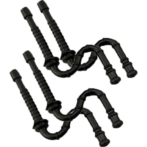 4pcs Black Fuel Line For STIHL 024 026 029 036 MS260 MS290 MS360 TS400 Power Equipment Accessories Chain Saw Hose Tube Pipe Part