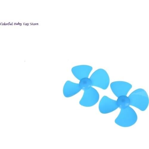 DIY Model Remote Control Toy Parts Wholesale Four-blade Propeller 2.0MM Aperture fixed-wing Fan Blade Paddle Motor Accessories