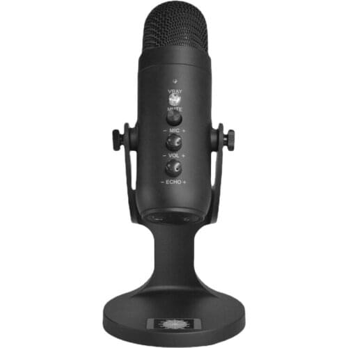 USB Condenser Microphone for Computer,360 Degree Adjustable with Mic Stand to Gaming Streaming Podcasting Recording