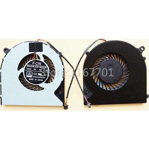 Laptop/Notebook CPU Cooling Fan For Clevo N550 N550RC N350D MACHENIKE F57 F57-D5R F57-D1 D2 D3 6-31-N5502-102 DFS551205WQ0T-FH22