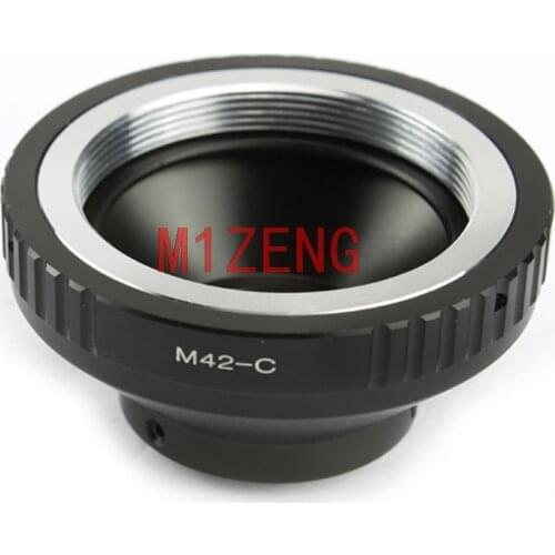 M42-C Mount lens Adapter ring for M42 lens to C Mount 16mm CCTV Film cinema camera