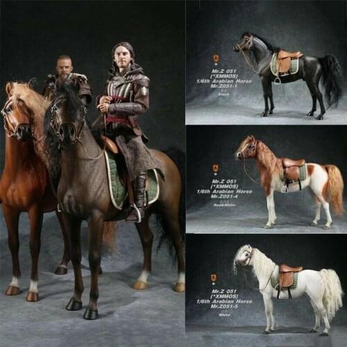 Mr.Z MRZ051 1/6 scale Arabian horse simulation animal MRZ05-1 horse model for 12 inch action figure