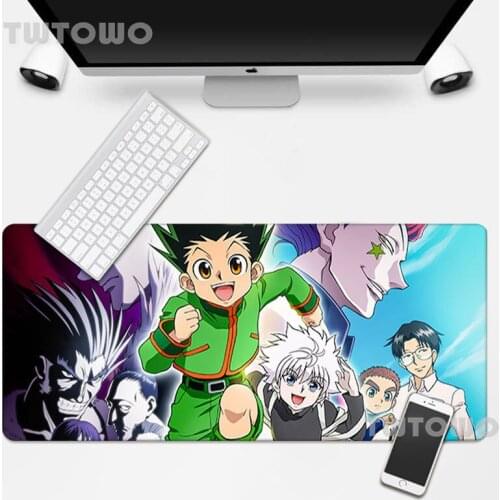 Hunter X Hunter Mouse Pad New Computer Table Mat MousePads MousePad Desk Mat Desktop Mouse Pad Mouse Pad Gamer Anti-slip Home
