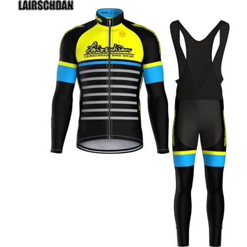 2021 Mountain Bike Wear Mens Long Sleeve Suit Cycling Clothes Breathable MTB Bicycle Clothing Set Ropa Jersey Ciclismo Hombre