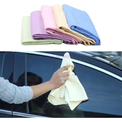 By DHL or Fedex 1000pcs Universal Water Absorption Synthetic PVA Small Car Wash Auto Care Clean Towel hot sale Multicolor