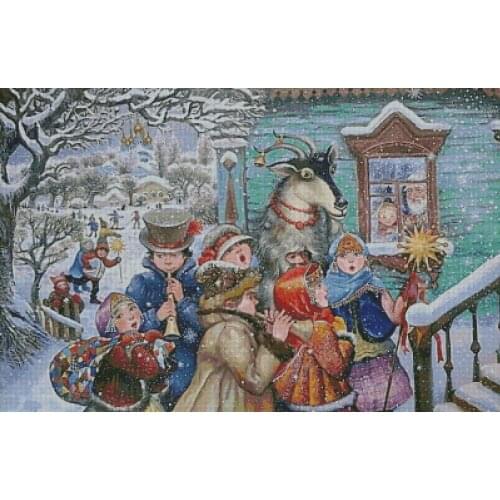 Happy day Counted Cross Stitch 11CT 14CT 18CT Cross Stitch Kits Embroidery Needlework Sets