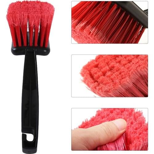 Car Wheel Brush Tire Cleaner Car Motorcycle Bike Tire Cleaning Brush Long Handle Vehicle Washing Tools Car Clean Accessories