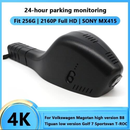 4K Car DVR Wifi Camera Driving Video Recorder For Volkswagen Magotan high version B8 Tiguan low version Golf 7 Sportsvan T-ROC