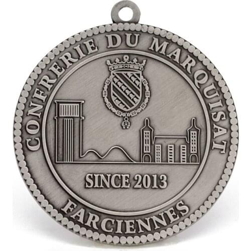 High quality medals cheap custom Ancient silver metal medals hot sales custom made metal medal