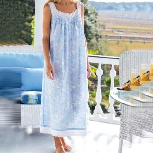 Women casual v neck floral printed lace patchwork maxi dress Summer beach vocation dress Plus size dresses for women 4xl 5xl