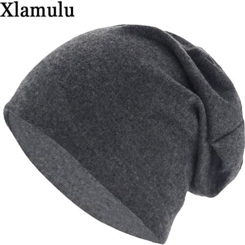 Winter Autumn Skullies Beanies Hat Solid Soft Women Winter Hats For Men Caps Male Bonnet Mask Mens Beanie Wool Hat Female Cap