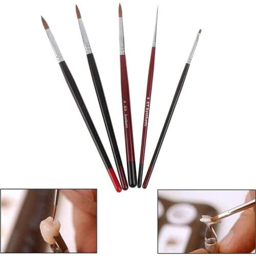 1PCS Silicone Tooth Tool Dental Resin Brush Pens Porcelain Teeth Dentist Tools For Adhesive Composite Dental Shaping