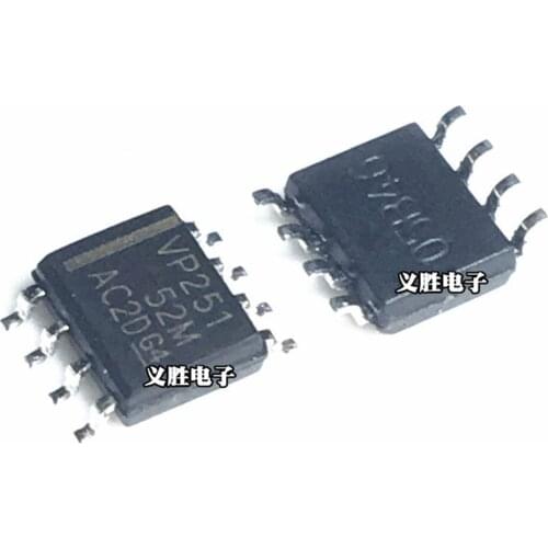 1PCS SN65HVD251DR 65HVD251 Silk Screen VP251 SOP8 Patch CAN Transceiver