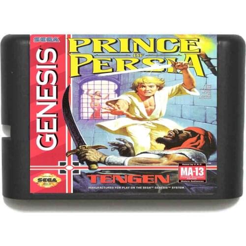 Prince Of Persia 16 bit MD Game Card For Sega Mega Drive For Genesis
