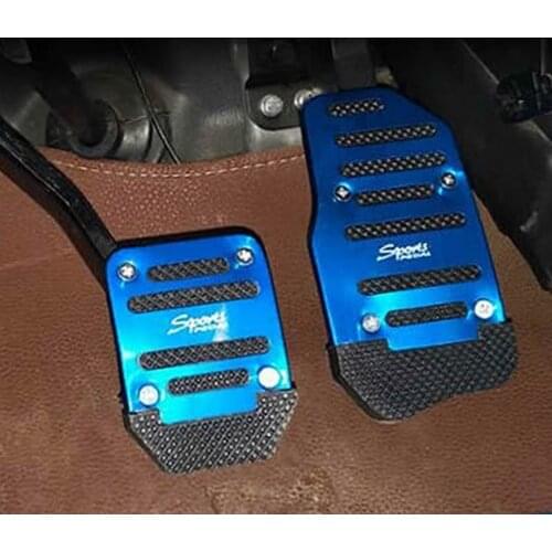2 PCS Car Throttle Pedal Aluminum Alloy Anti-skid Car Pedal hot