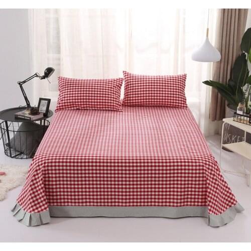 2019 new products Polyester/Cotton Mat Bedspread Fitted Sheet Pillowcases 2/3 pcs lattice Lotus leaf lace Bedding