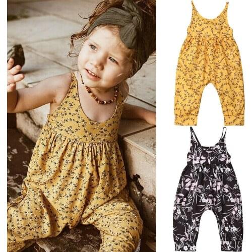 2021 Baby Girl Boy Clothes Romper Newborn For Kids Costume Children Toddler Tiny Cottons Sleeveless Jumpsuit Fine Strap