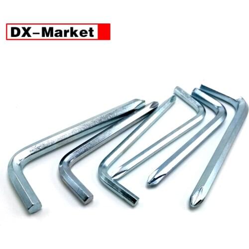 DX-Market 4mm 5mm 6mm Phillips Screwdriver Hex Key , Multifunctional Allen Wrench Phillips End Manufacturers,H004