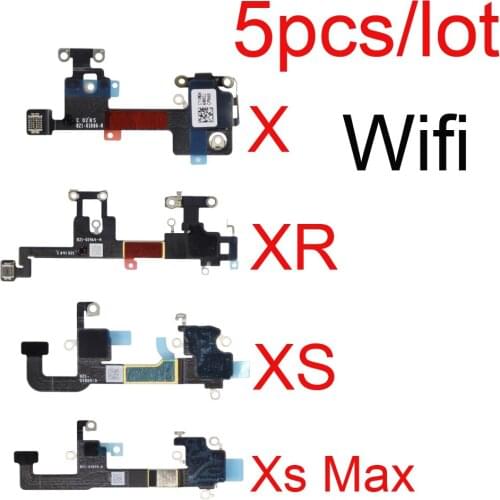 5pcs/lot WiFi Repair Parts For iPhone X XS Max XR Wi-Fi Wireless Signal Antenna Flex Cable Replacement Parts