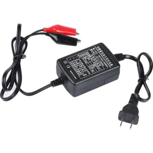 Full Automatic 12V 2A Electric Kids Child Toy Scooter Mower Car Motorcycle Battery Charger for 7a 10a 12a 20a Lead-Acid AGM GEL