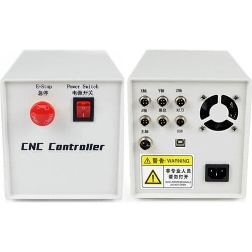 CNC Control Box 3-4 Axis GRBL Mach3 System 0.8/1.5 KW VFD Controller Use for CNC Router DIY Laser Milling Machine