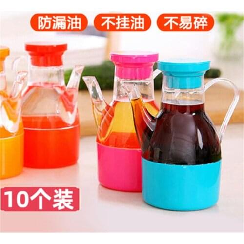 Olive Oil Bottle Condiment Bottle Sauce Spice Container Kitchen Gadget Sets Oil Jars for Spices