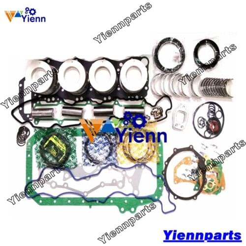 For Hino J05E J05E-TA/H/G Overhaul Rebuild Kit Piston Ring Head Gasket Set Crankshaft Main Rod Bearing JO5E JO5E-T Engine Parts