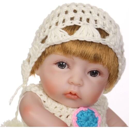 NPK Full Rubber Model Infant Doll Cute Play House Toys Gift Hot Selling Recommended