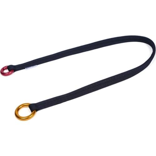 P196 Tree on the garden fixed Anchor Climb the tree connection Sling Bark protector Climb the tree with the fulcrum