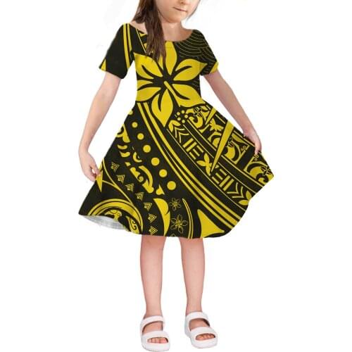 HYCOOL Girls Dress Hawaii Bohemian Summer Kids Dresses For Girls 2021 Casual Girls Beach Sundress Teenage Kids Teen Clothes