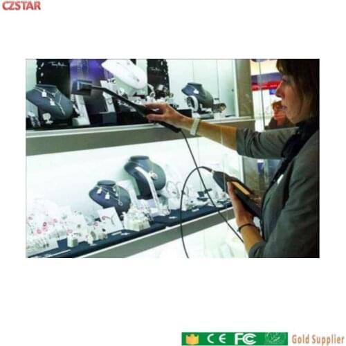 32G ROM bluetooth barcode scanner handheld portable uhf rfid reader with free jewelry tags sample for jewelry store management