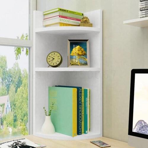 Corner Simple Receive Arrange Home Students Small Bookshelf Shelf Office On The Table
