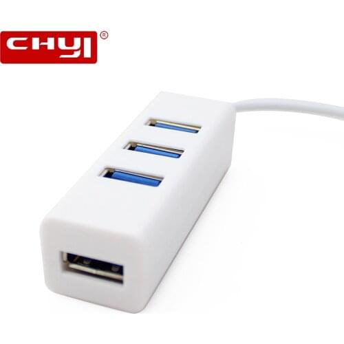 CHYI USB 3.1 Type-C 4 Ports Hub USB-C Splitter OTG High Speed Multi Type-c Micro USB 3.0 Hub For Computer Smartphone Macbook Air
