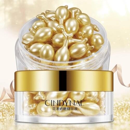 30pcs Capsules Gold Eye Serum Wrinkles Ampoule Capsule Eye Serum Anti-Aging Fine Lines Dark Circle Eye Patches Eye Essence