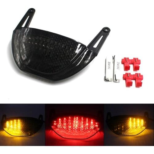 For Honda CBR600RR CBR 600 RR 2007 2008 2009 2010 2011 2012 Rear Tail Light Brake Turn Signals Integrated LED Light CBR 600RR