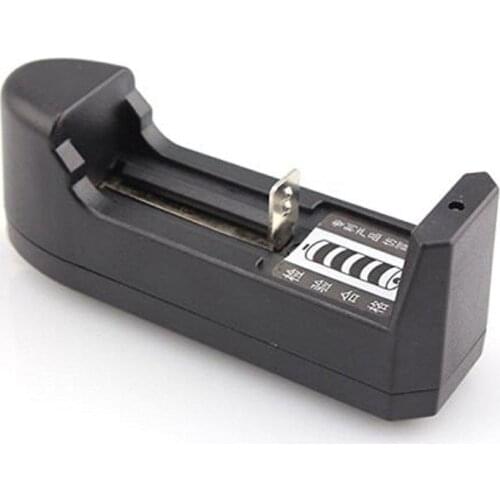 Battery Charger Input AC100-240v/47-63HZ Output 3.7v/450mA AAA AA 18650 CR 123A 14500 10440 2A Rechargeable Battery Charger