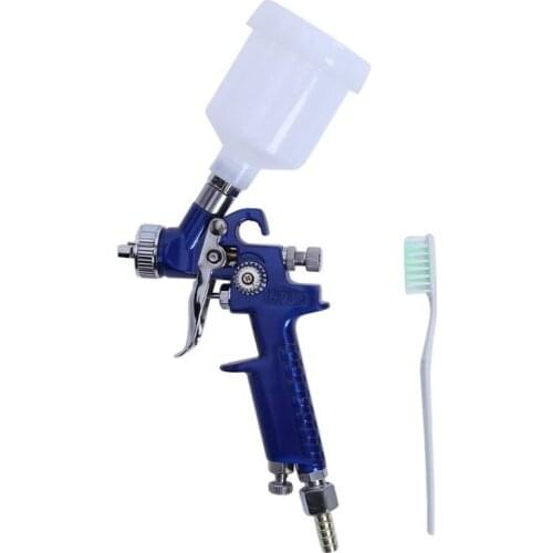 0.8mm/1.0mm Nozzle H-2000 HVLP Nozzle Air Paint Spray Gun Airbrush Power Tools with Cleaning Brush Auto Car Painting Tools