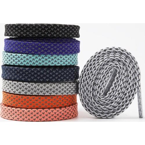 50 Pairs/Lot Fashion 3M Reflective Round Rope Shoes Lace Light Shoelaces Fluorescent Sneaker Shoestrings Sport Shoelaces