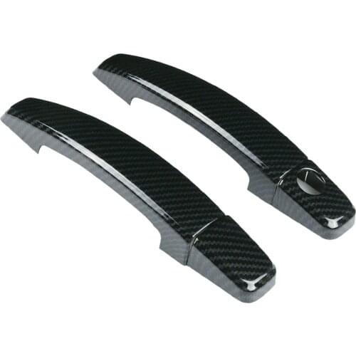 Glossy Black 2pcs Door Handle Covers For Chevrolet Camaro 2010-2015 Driver